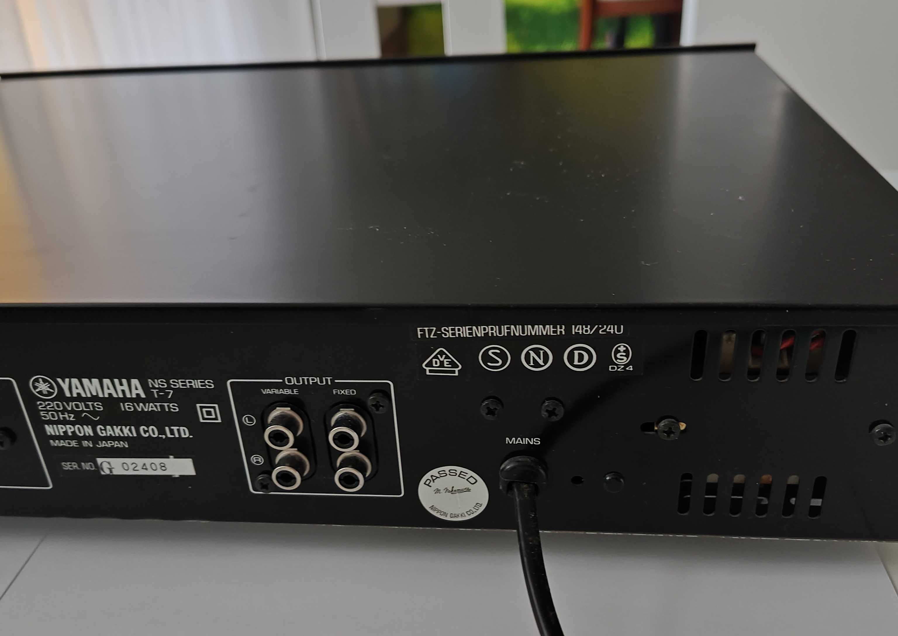 Tuner analogowy Yamaha T7 Top Model