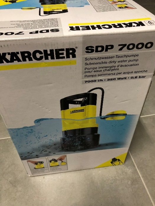 Karcher SDP7000 - Bomba de imersão para águas sujas
