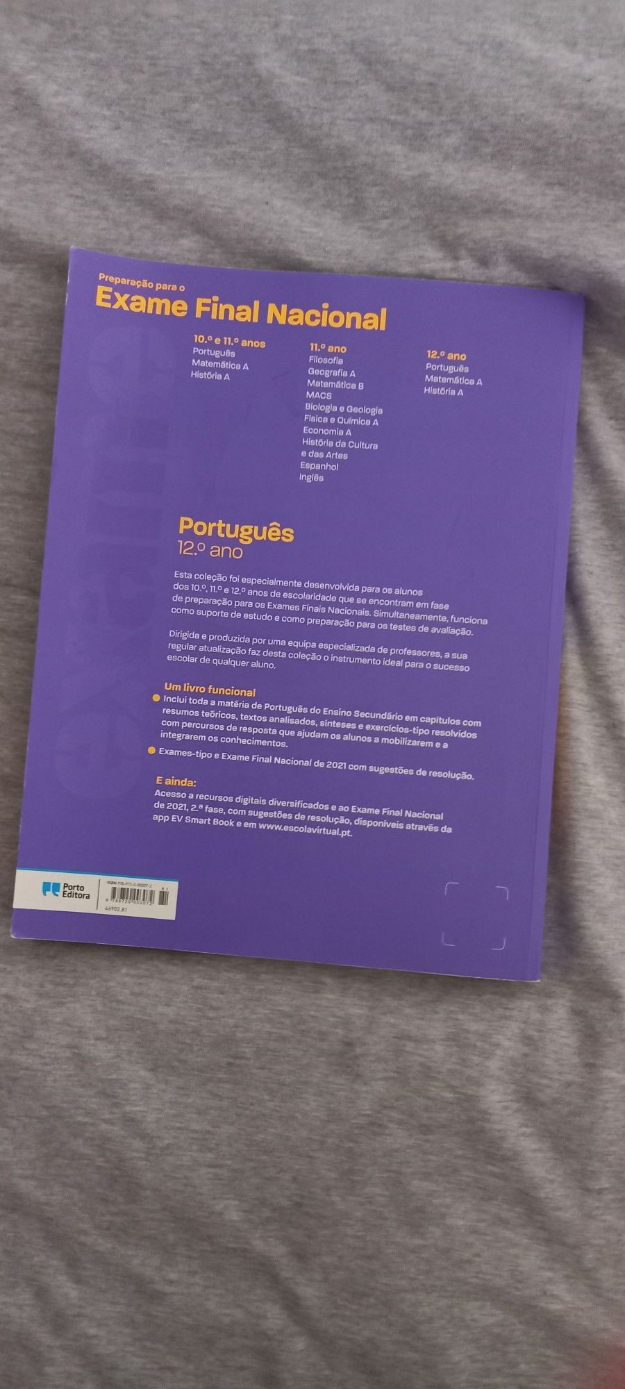 Livro de apoio Português- 10*, 11* e 12* anos