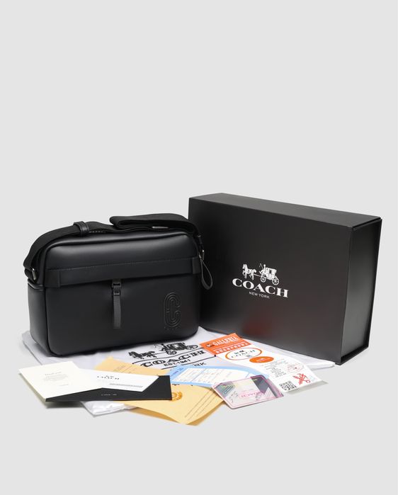 Мужская сумка барсетка Coach чоловіча сумка клатч через плече месендже