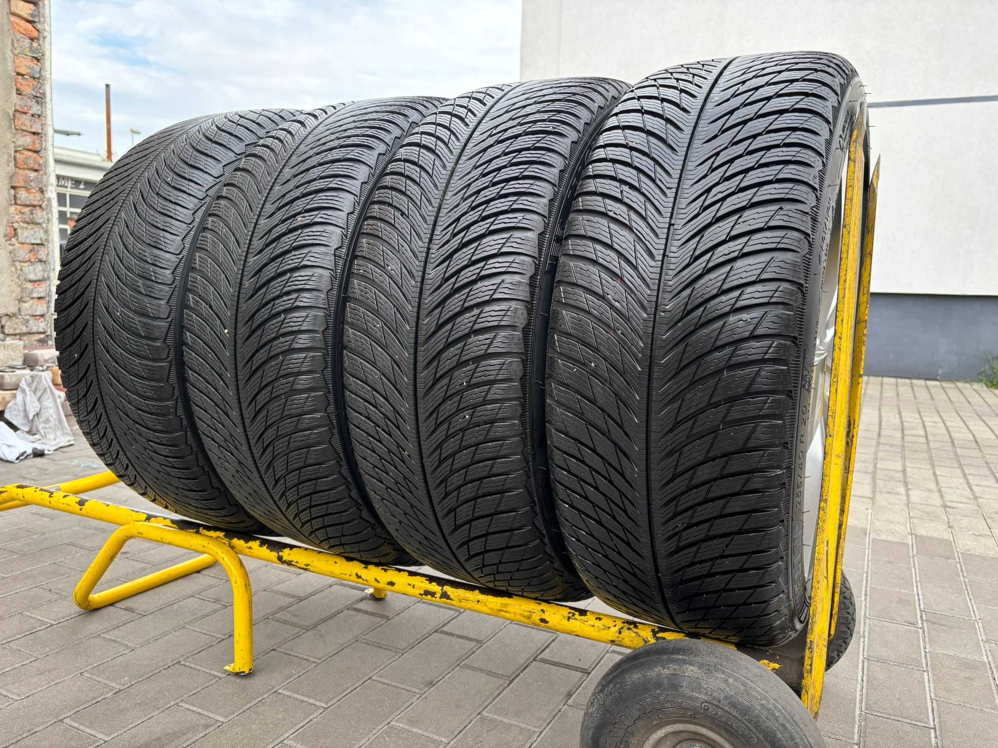 4X OPONY ZIMOWE 255/40R20 101W Michelin Pilot Alpin 5 XL 7.6MM 2019R