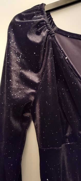 Vestido em veludo T. S  NOVO
