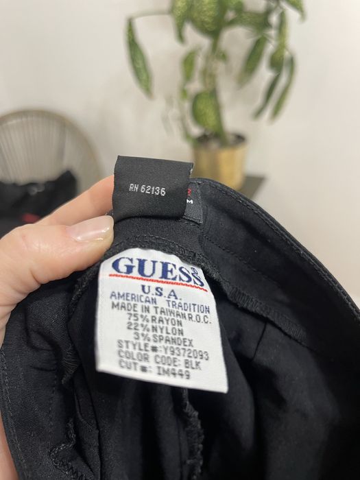 Брюки Guess штаны з розрізами знизу