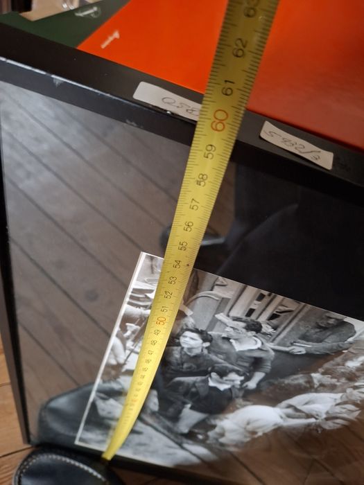 Foto artística emoldurada pescadores