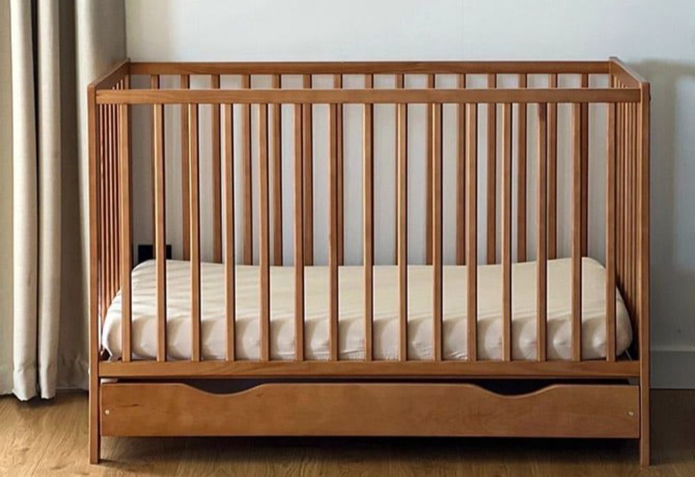 Łóżeczko Drewex z biegunami