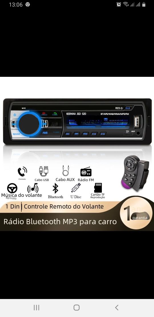 Autoradio  modelo jsd 520