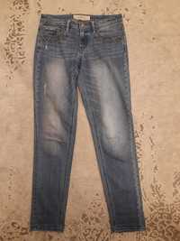 Jeansowe spodnie dżinsowe boyfriend H&M r S / M EUR 27