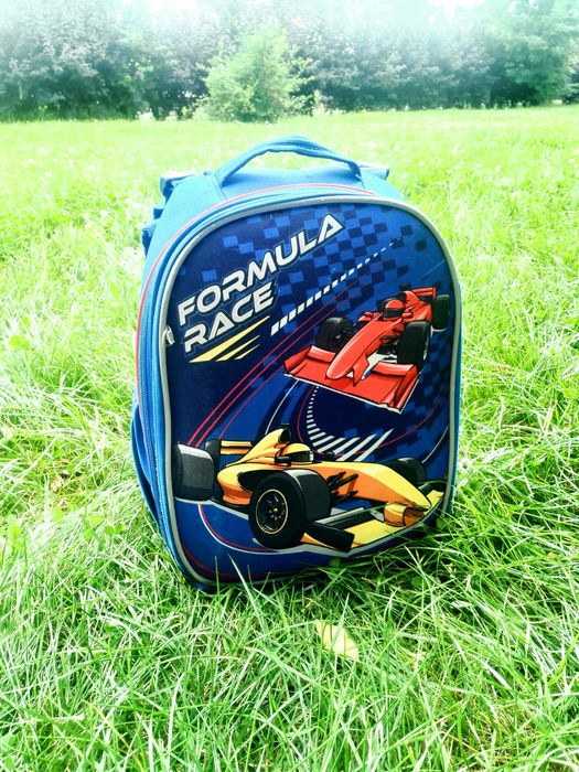 Шкільний каркасний рюкзак YES H-25 «Formula Race» 15 л (556185