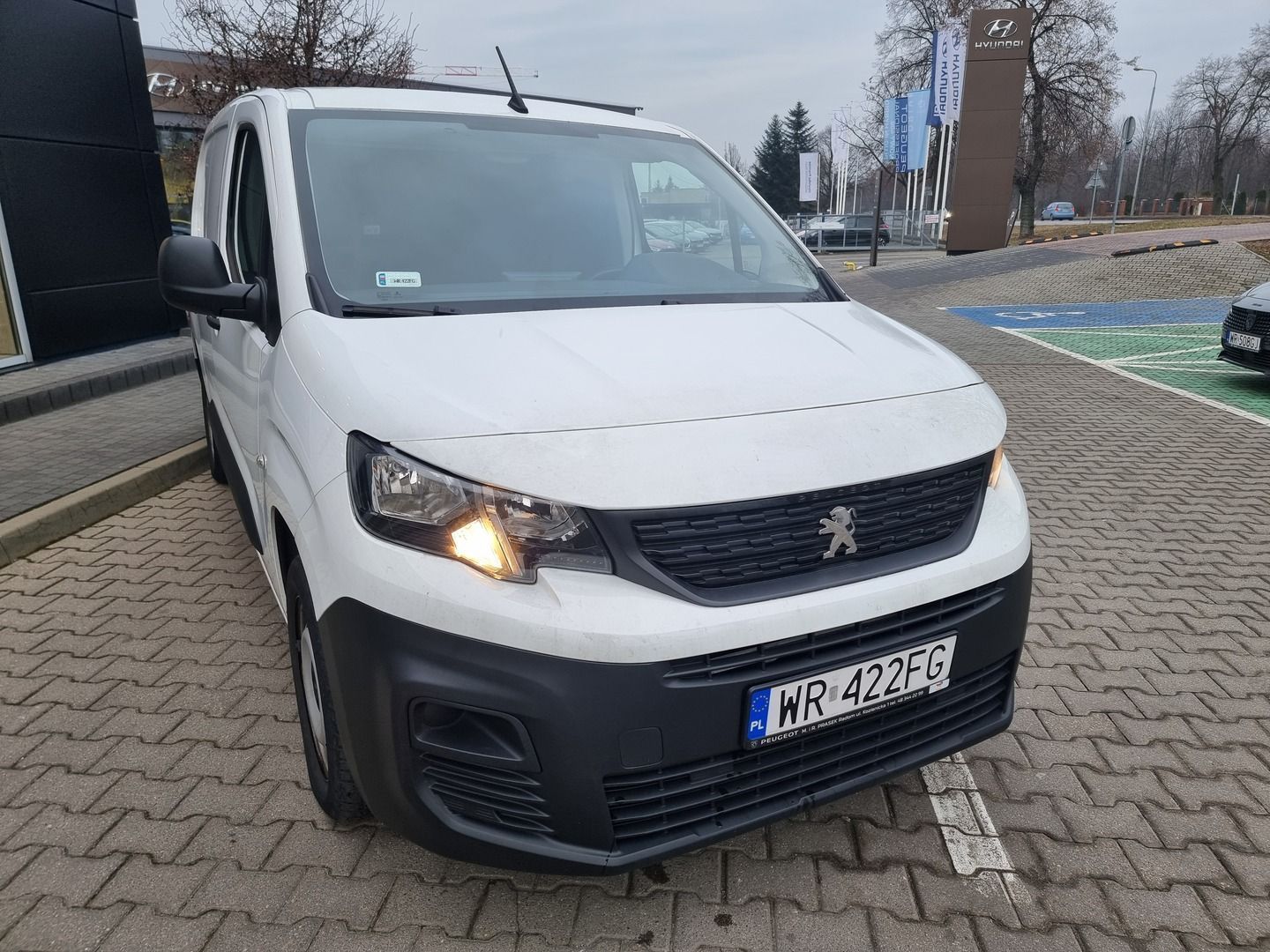 Peugeot Partner  1.5 BlueHDi 130KM L2 Premium, salon PL, ASO, I wł., FV23%