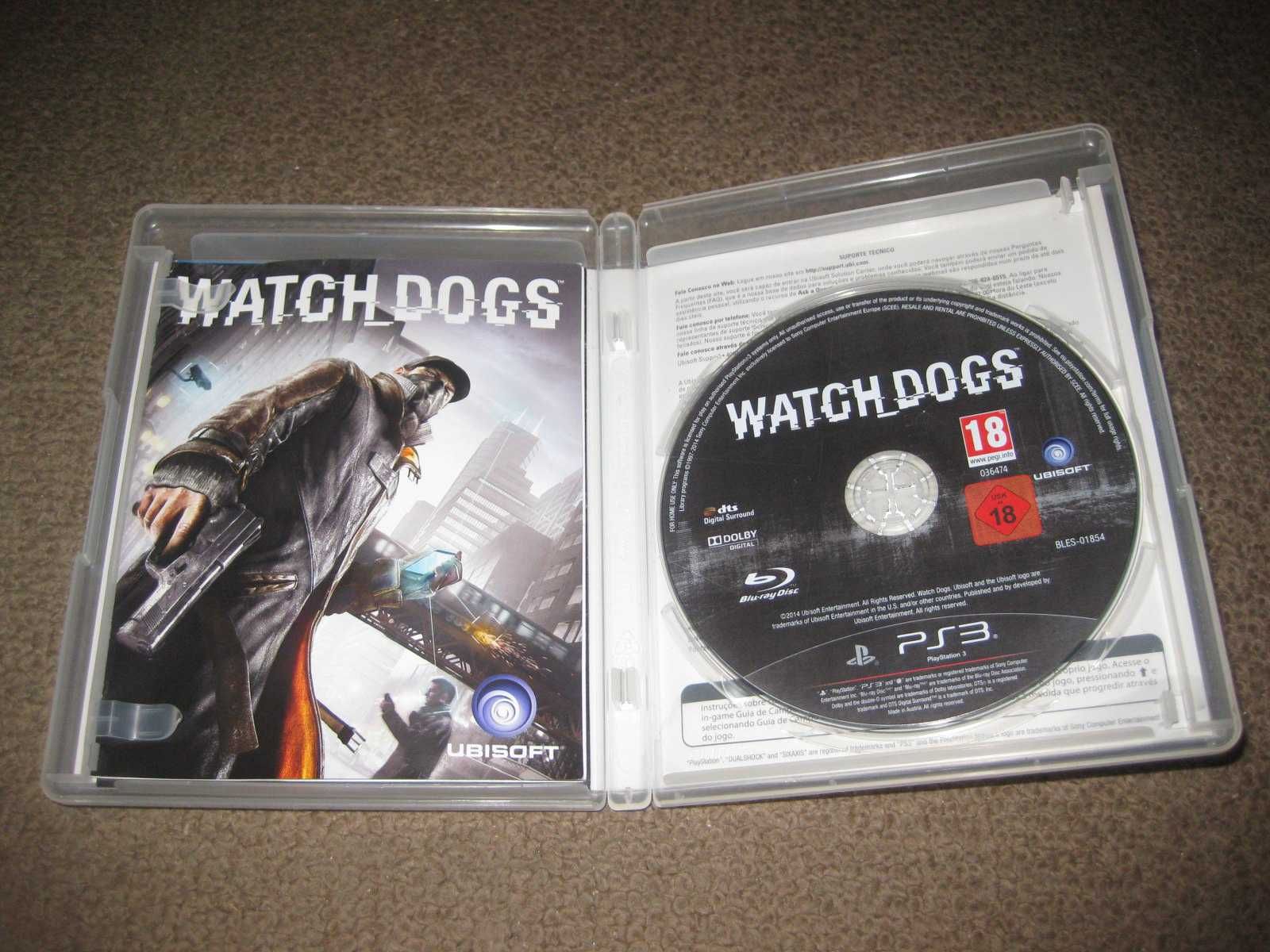 Jogo "Watch Dogs" para PS3/Completo!