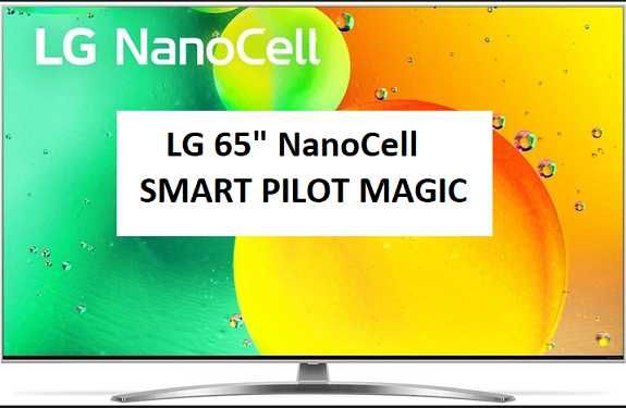 Nowy DUŻY LG 65NANO783QA NanoCell Sztuczna Inteligencja + PILOT MAGIC