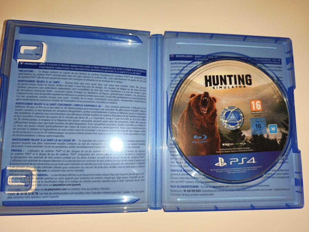 Gra Ps4 Hunting Simulator gry PlayStation 4 Sniper UFC GTA V Mafia