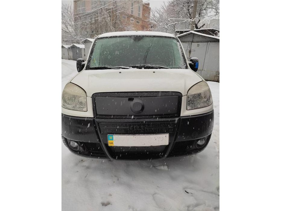 Fiat Doblo 2005 Зимова решітка верхня матова