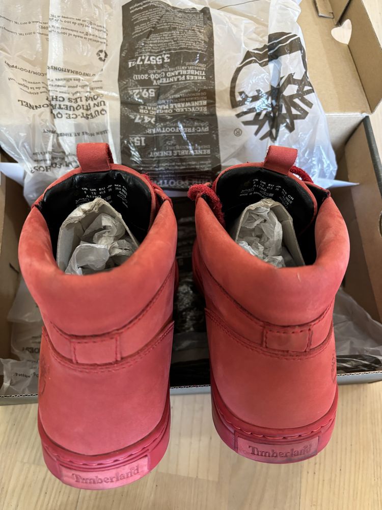 Чоловічі чоботи Timberland Adventure 2.0 Cupsole Chukka Red шкіряні