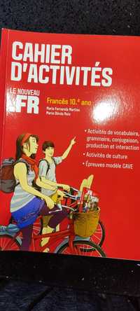 Chavier d activites LE Nouveau caderno actividades francês  10°ano