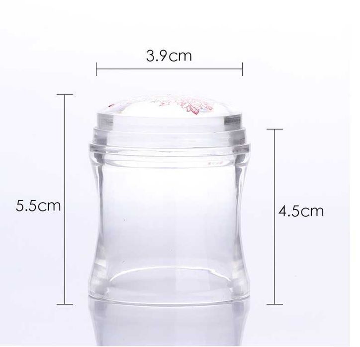 Wyprzedaż 3,9cm Born Pretty stempel szeroki bez zamknięcia