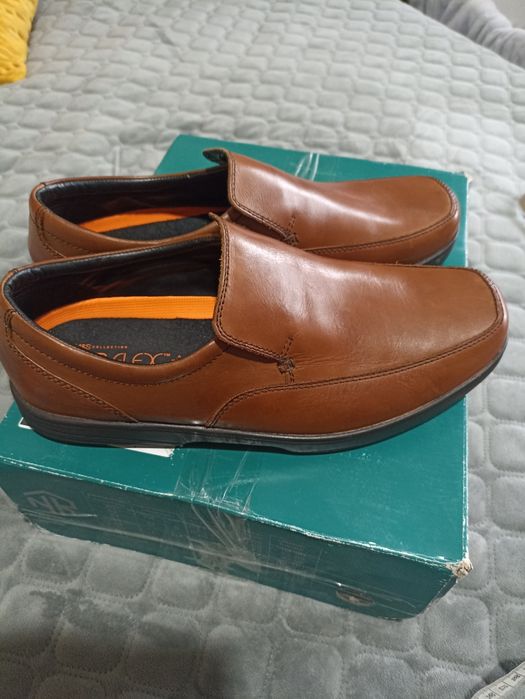 Шкіряні туфлі air flex Marks & spencer р.45уст.30