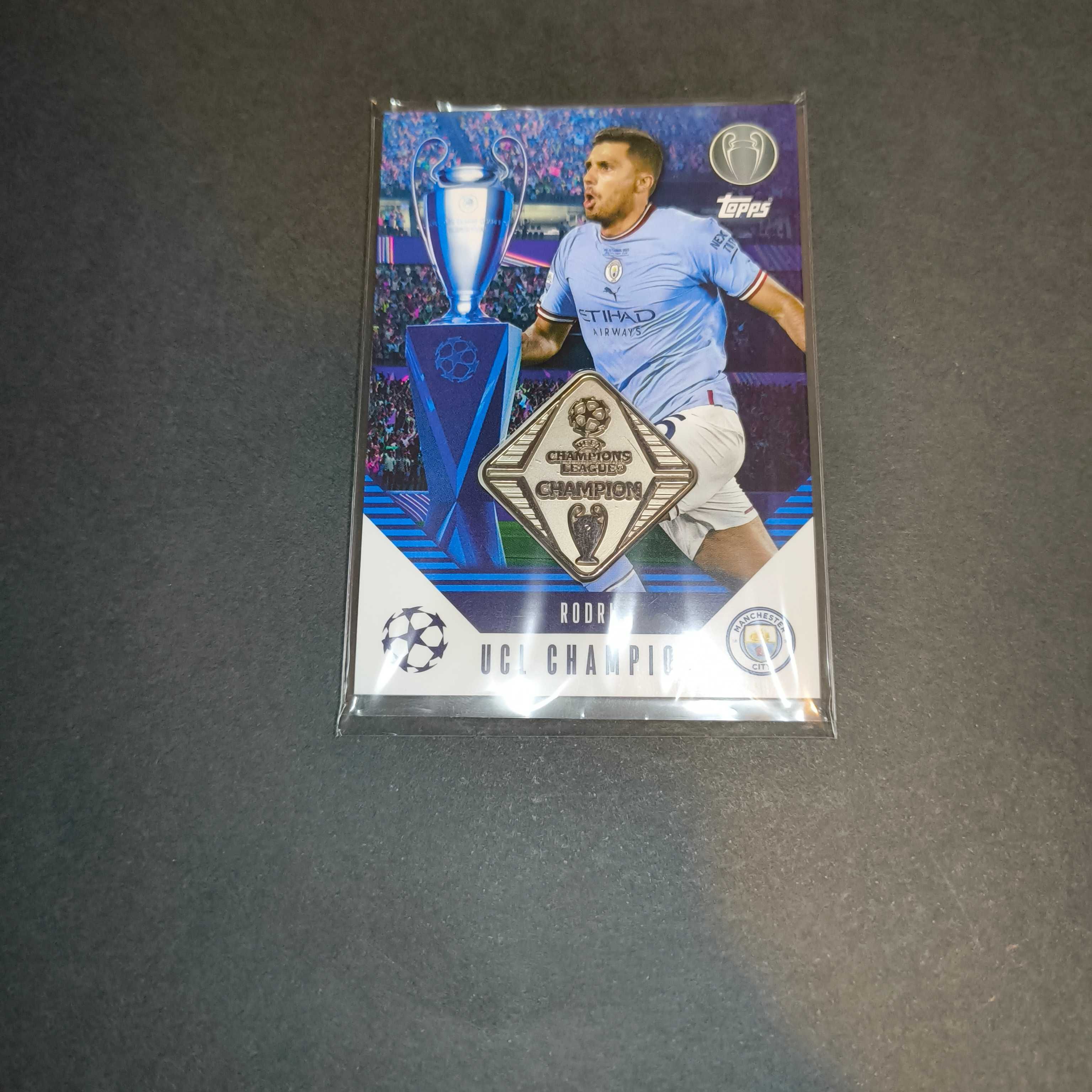 Relic Card Rodri UCL Topps Match Attax 2024/25