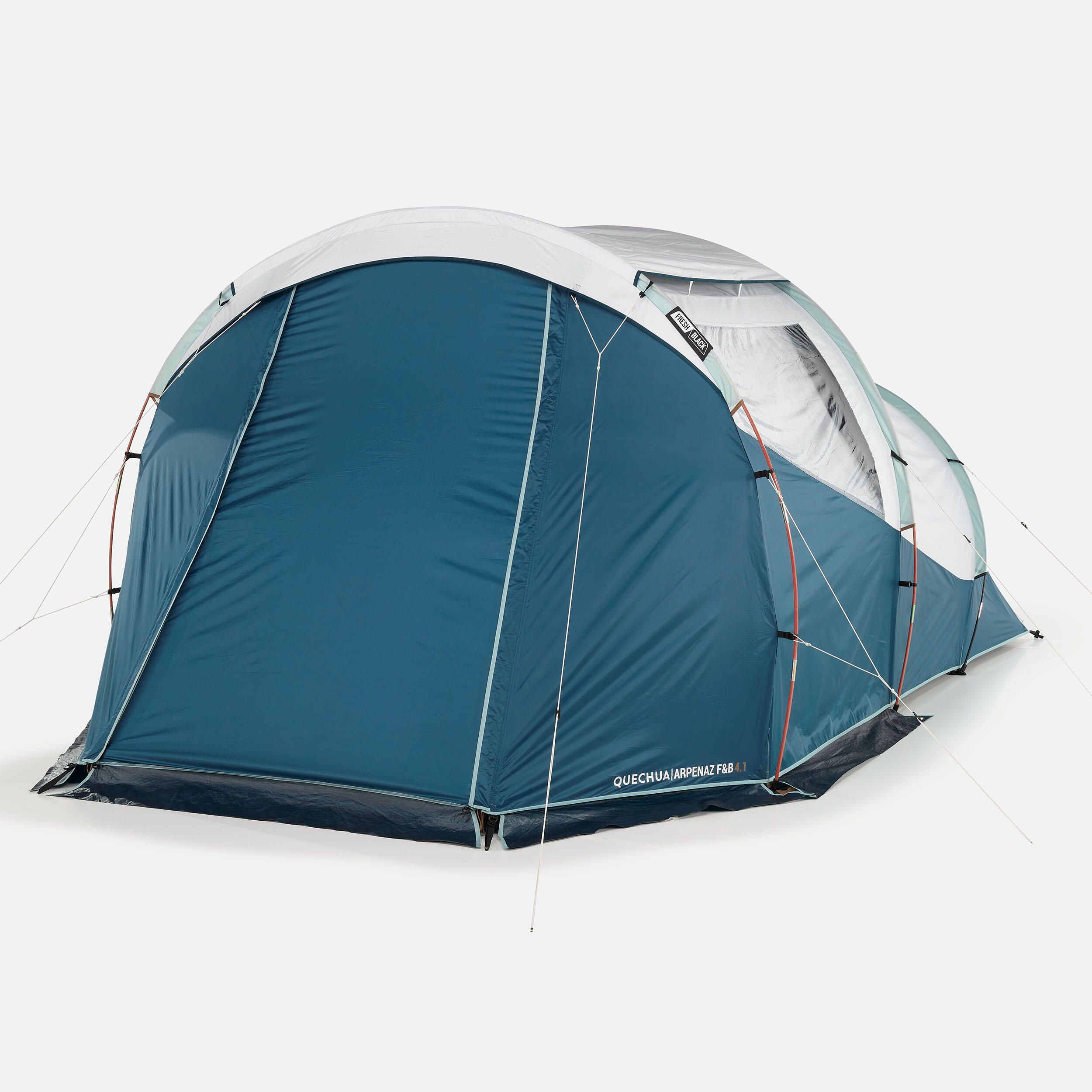 Tenda de campismo com varetas - ARPENAZ 4.1 F&B - 4 pessoas