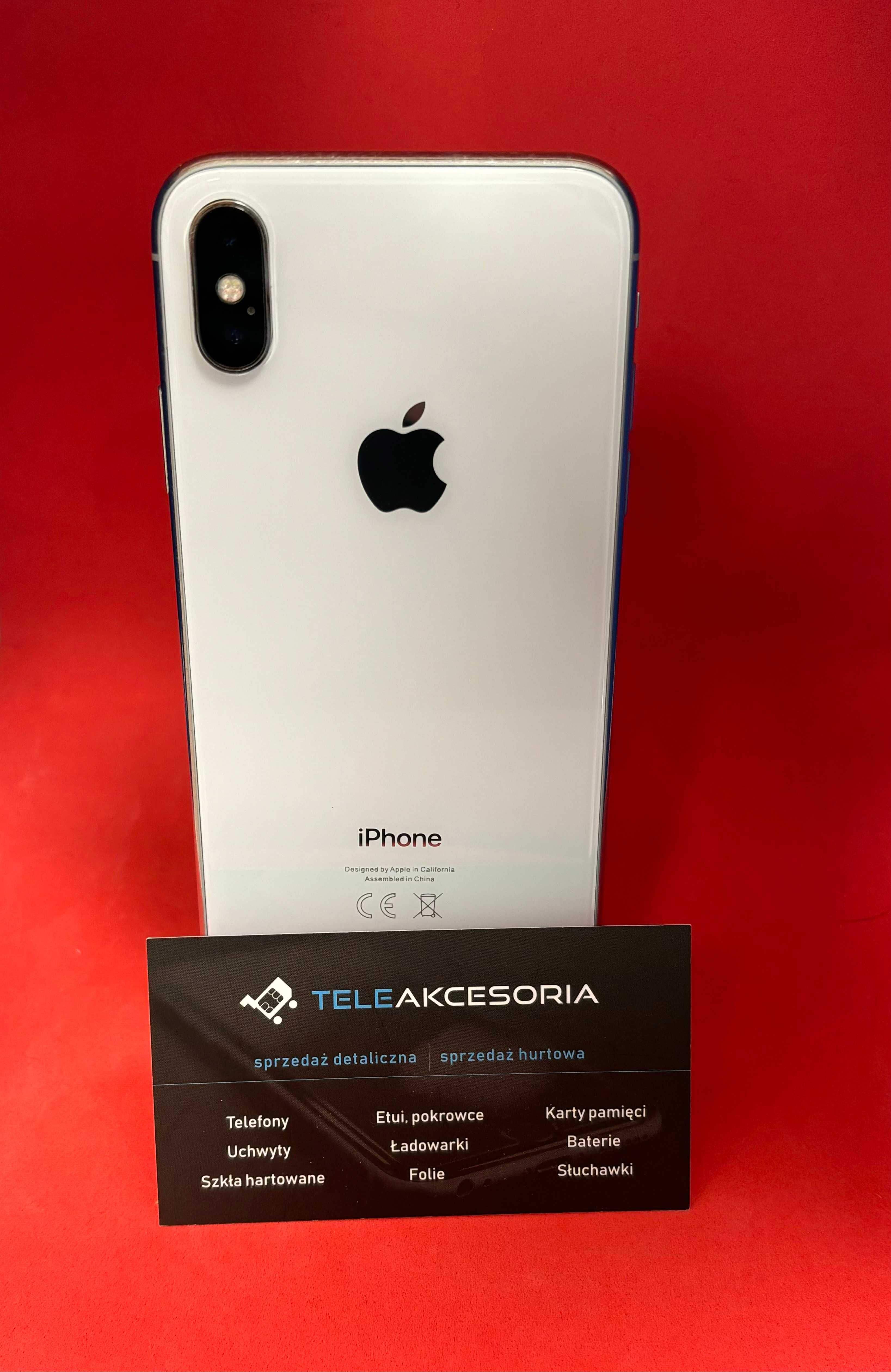 Telefon Apple Iphone X 64Gb Silver Carrefour Kutno Cena 799,-