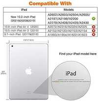 Etui MoKo iPada 9gen2021, 8gen2020, 7gen2019 z uchwytem na ołówek10.2"