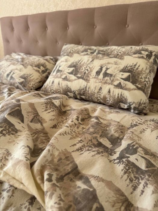 Акция осени! Тепла байкова постільна білизна. Байковая постель на зиму