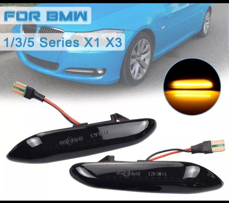 Piscas dinâmicos BMW