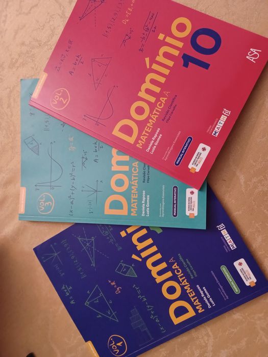 Domínio 10 - Matemática 10.º ano - versão professor