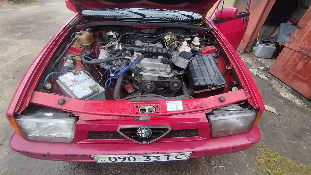 Альфа Ромео 75. На ходу