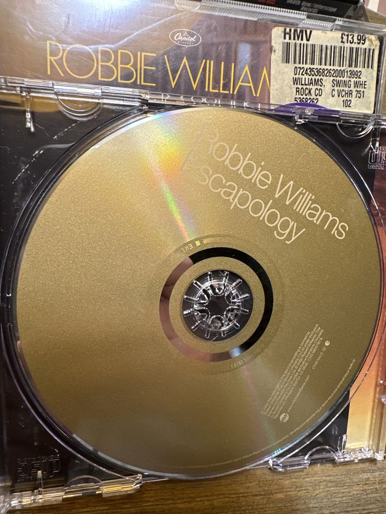 Dwa CD - Robbie Williams - escapology, swing when….