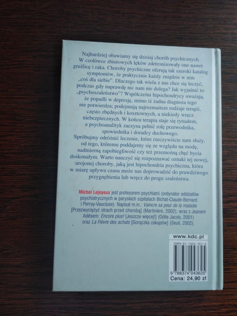 Choroby urojone pułapki hipochondrii - Michel Lejoyeux