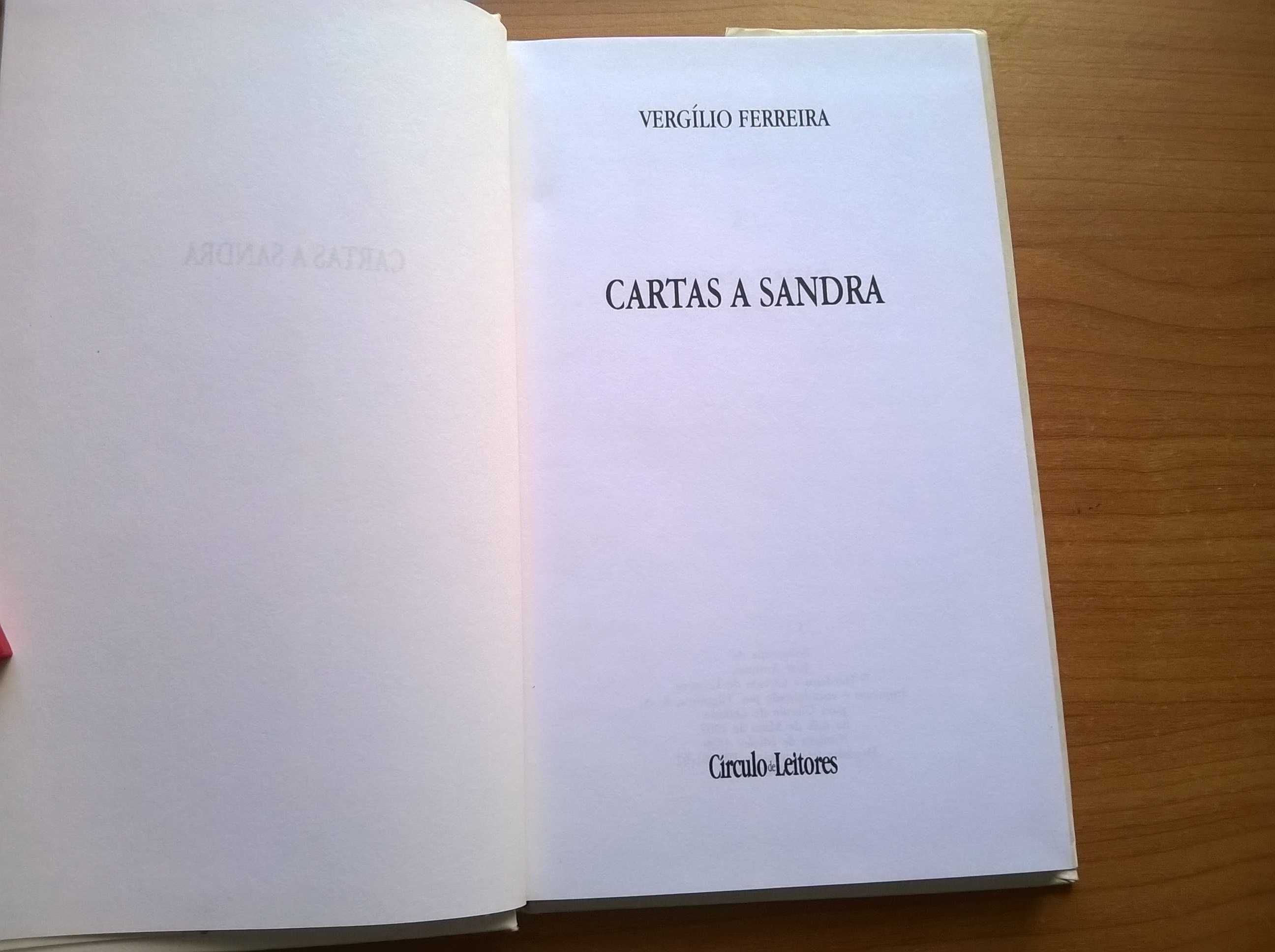 Cartas a Sandra - Vergílio Ferreira