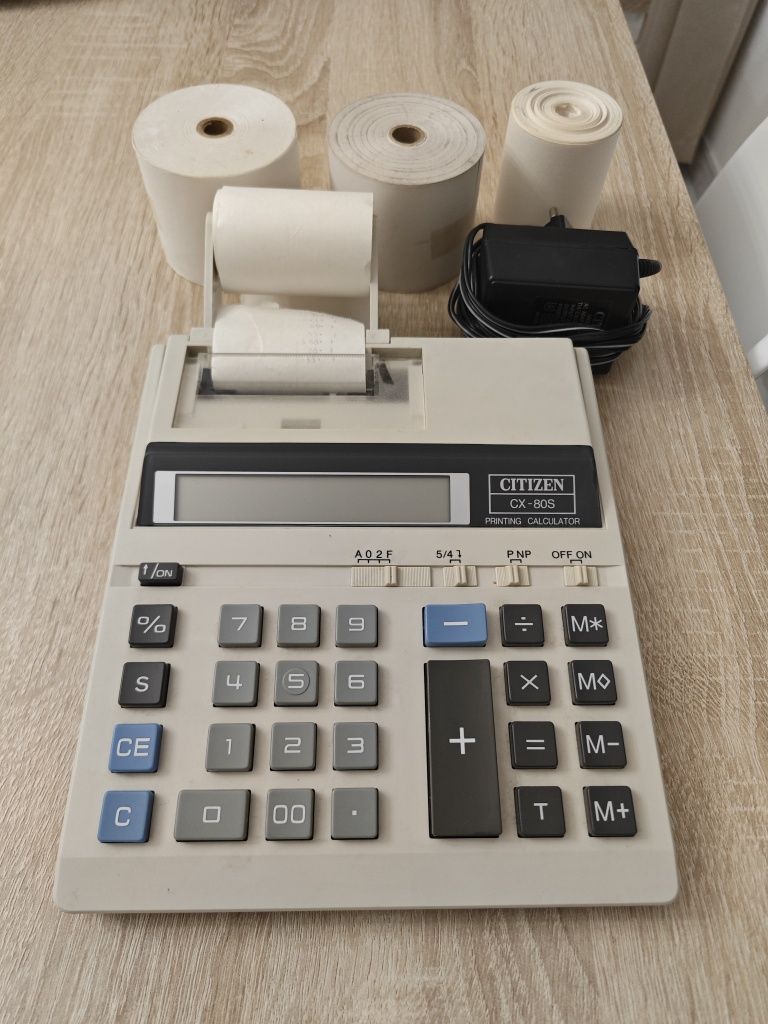 Calculadora impressora de rolo Citizen CX-80S