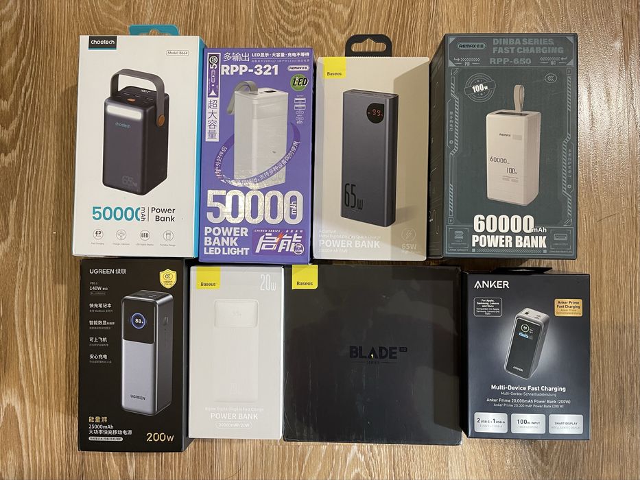 Повербанк Baseus Bipow Digital Display 30000mAh 20W