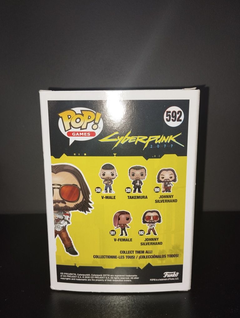 Cyberpunk Johnny Silverhand Funko Pop 592