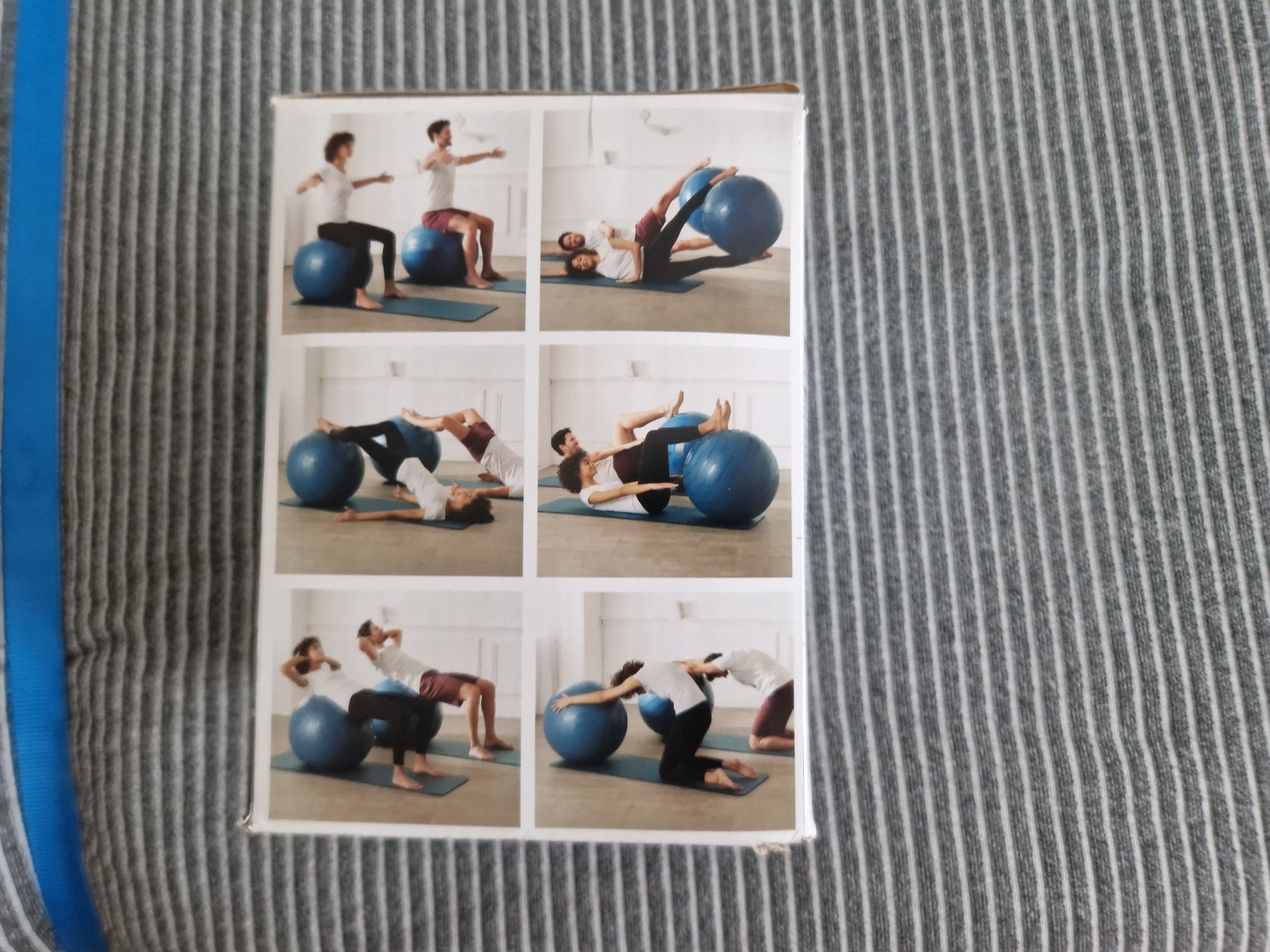 Piłka fitness Nyamba rozmiar 1 / 55 cm Decathlon nowa