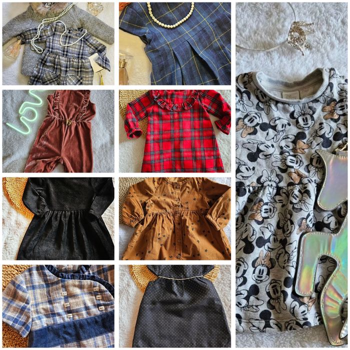 Сукні плаття пальто куртка 74-92