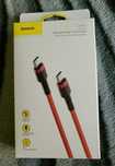 Kabel Baseus Cafule Typ C 3A 20V 1m PD2.0 USB-C 100cm 60W metr NOWY !