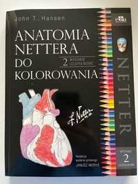 Anatomia Nettera do kolorowania NOWA (John T. Hansen)