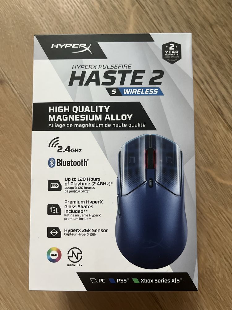 Myszka hyperix pulsefire hastle 2 nowa