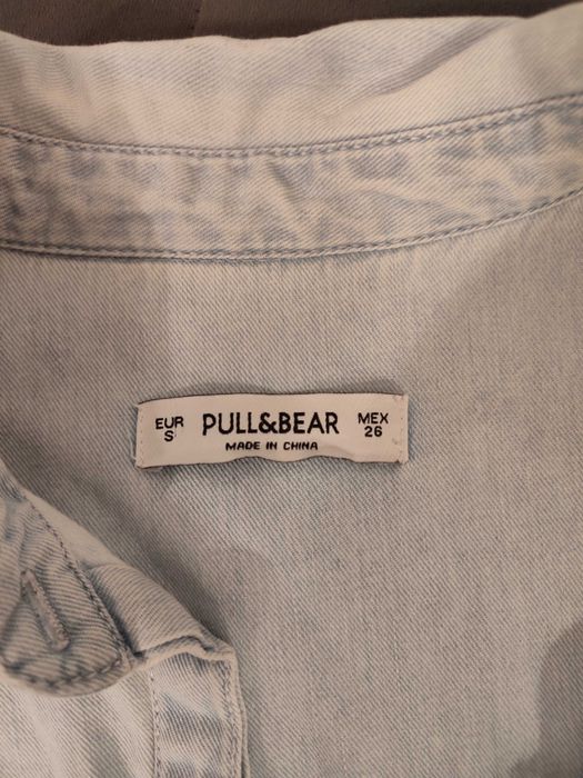 Koszula jeans s jasnonoebieska