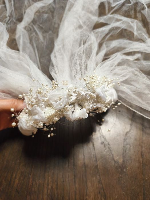 Bandolete Noiva com véu