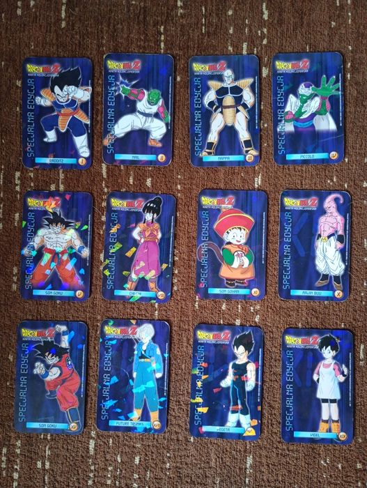 Karty chio Dragon Ball Z edycją specjalna