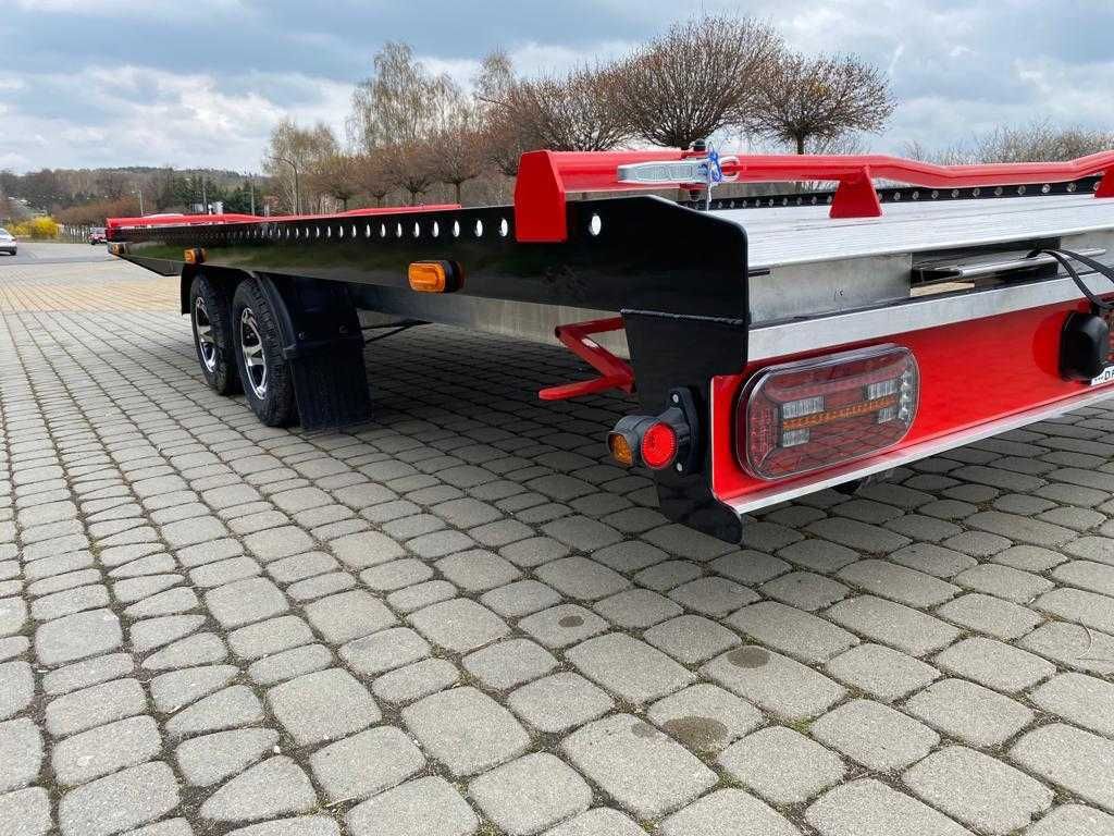 Laweta aluminiowa -przyczepa 4,5 x 2,1 DMC do 2700 kg.