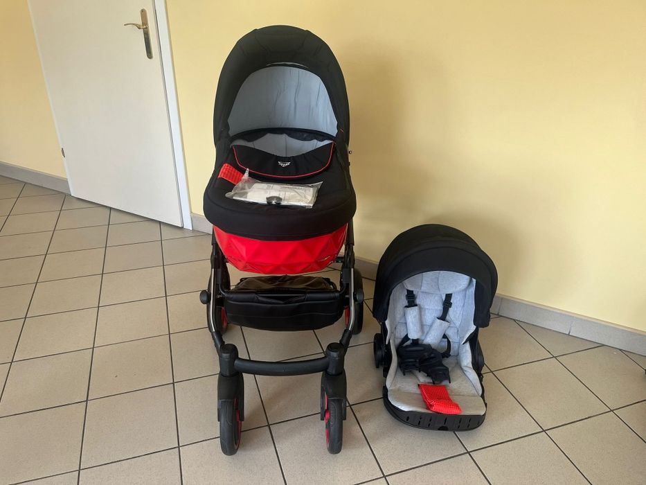 Wózek Junama diamond S-Line Red