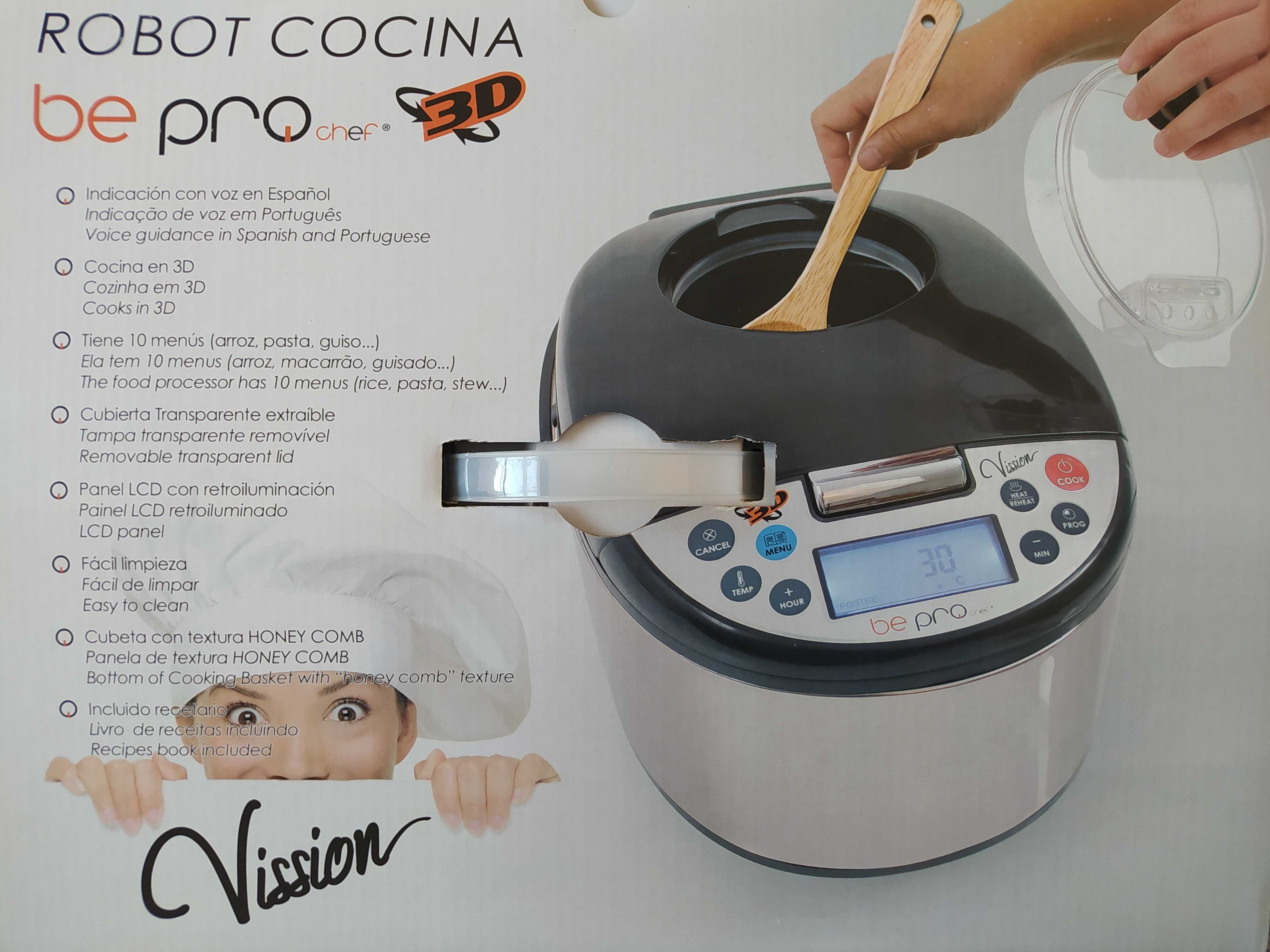 Robot de cozinha 3D BePro Chef