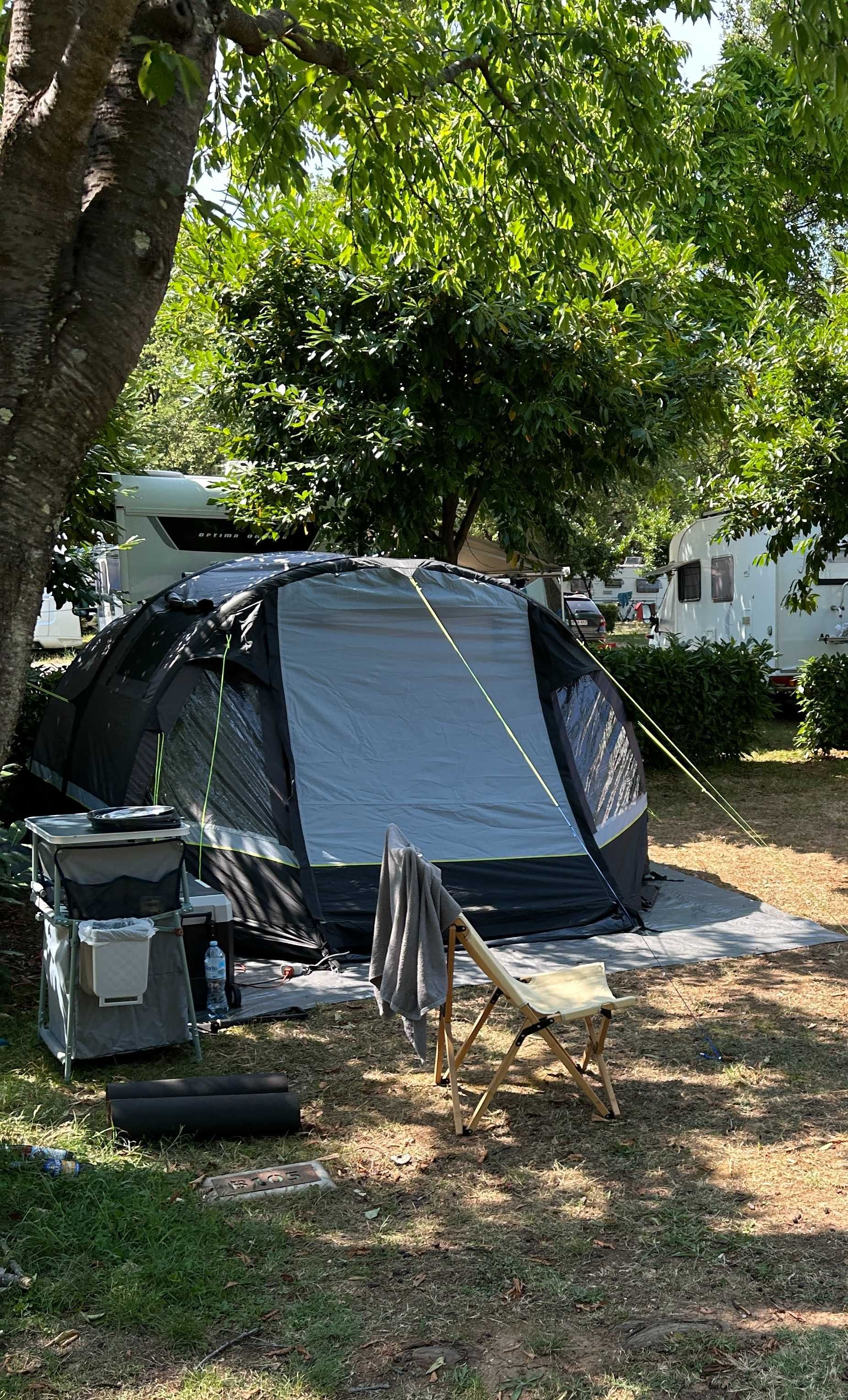 Namiot pompowany duży Obelink Summer 4 XL Easy Air CoolDark 4 osobowy