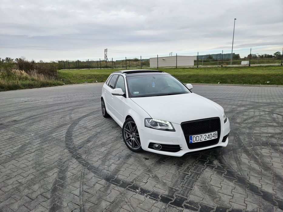 Audi A3 8P Sportback S-line Lift Mocno wyposażony