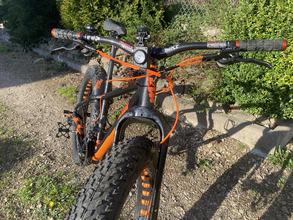 FATBlKE OKAZJA !!! Kultowy Fatbike KTM Fat Rat 26” rama „M”