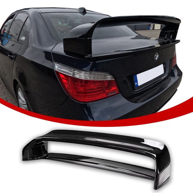 BMW E60 Lotka Duża Spojler GT Class Czarny Połysk